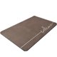 thumbnail image 1 of Alfombrilla de baño antideslizante absorbente de agua, alfombra de baño, felpudo de secado rápido, 45 cm x 70 cm, letra café, 1 of 4