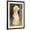 Brown Frame, variant on Art.com Little Girl with Rabbit Stretched Canvas Print Wall Art, 12" x 18"