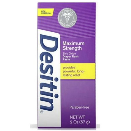 DESITIN Maximum Strength Original Paste 2 oz (Pack of 4)