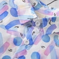 thumbnail image 5 of Larisalt Baby Boys Easter Shirts Cute Print Button-Down Lapel Shirt Tops Toddler Boy Summer Easter Clothes, 5 of 6