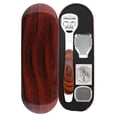 thumbnail image 4 of Cepillo para pies de madera de color acero inoxidable para eliminar la piel muerta, herramienta para pedicura, cuchillo raspador, piedra para pies, 4 of 4