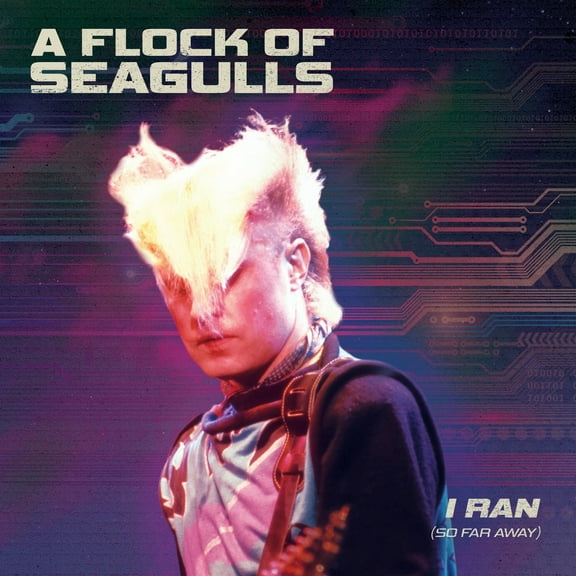 Flock of Seagulls - I Ran - So Far Away - Purple/black Splatter - Music & Performance - Vinyl