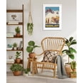 thumbnail image 2 of Art.com Rochers De Naye, Swiss Ski Travel Poster Giclee Print, White Frame Wall Art, 32" x 44", 2 of 4