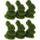 thumbnail image 4 of 6 piezas de simulación de Pascua juguete animal conejo muñeca modelo decoración de fiesta en casa, 4 of 7