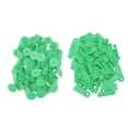thumbnail image 2 of Blank Ear Tags, 100pcs TPU Ear Tags For Cattle Animal Blank  For Breeding Population Prevention Control No Letters, Green, 2 of 8