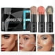 thumbnail image 1 of 3-Piece Face Makeup Set - Highlighter, Blush & Bronzer for Natural Contouring, 1 of 5