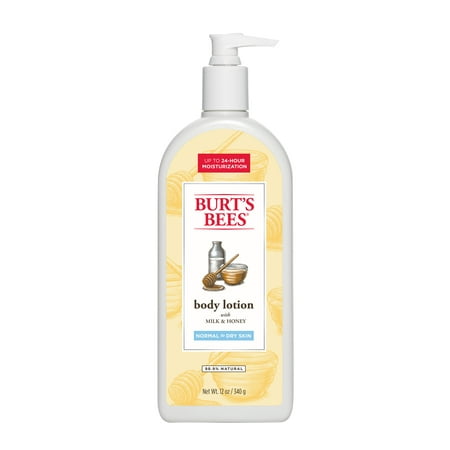 Burt's Bees Milk and Honey Body Lotion - 12 oz (Best Hand Lotion For Women)