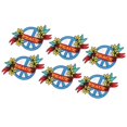 thumbnail image 3 of Plant Patches, Cartoon Patches Plant Flower Pattern Clear Patterns For Handbag For Hat For Household ANGGREK Otros, 3 of 8