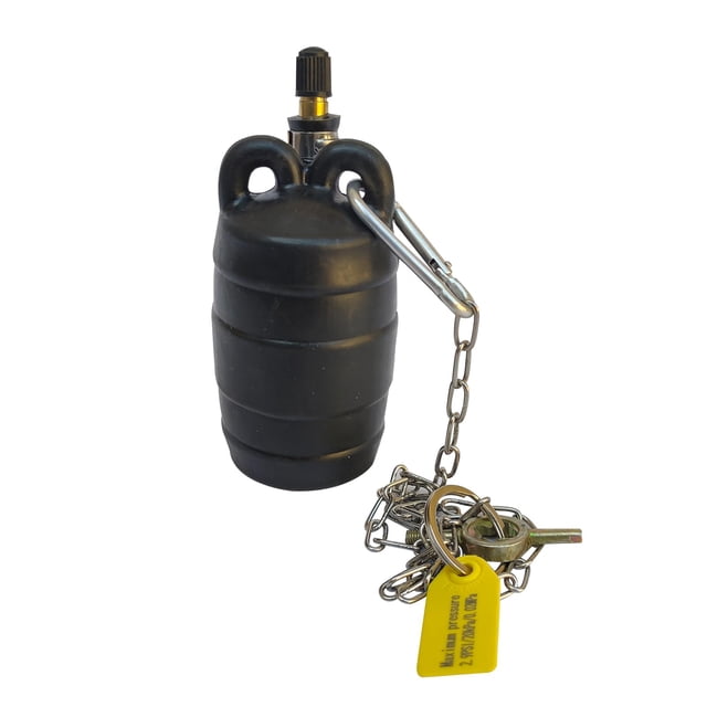 Tapón de tubo inflable con forma de globo para pruebas de tuberías de alcantarillado