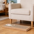 thumbnail image 3 of Cat Scratcher Cardboard,Natural Sisal Cat Scratch Mat,Cat Scratching Board, Wall/Floor Mountable, Helps Cats Trim Nails and Protect Furniture, 3 of 5