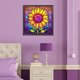 thumbnail image 2 of (ZQA5035) Cuadrado Resina Diamante Serie Girasol Diamante 30*30 CM Tamaño Lienzo 35*35 CM, 2 of 9