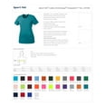 thumbnail image 2 of Sport-Tek LST350 Ladies PosiCharge Competitor T-Shirt - Lime Shock - XL, 2 of 2