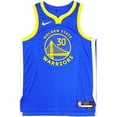 thumbnail image 5 of Golden State Warriors Stephen Curry Autographed Blue Nike Authentic Icon Edition Jersey Size 48 JSA 235686, 5 of 5