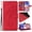 Red, variant on for Google Pixel 10 / 10 Pro Case Wallet for Women, Flip Folio Cover with PU Leather Kickstand Credit Card Holder Slots Magnetic Wrist Strap Protective Case for Google Pixel 10 / 10 Pro, Red