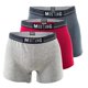 thumbnail image 1 of MUSTANG boxers hombre, pack de 3 - retro shorts, pantalones, true denim Azul/Gris/Rojo M (Medium), 1 of 7