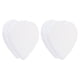 thumbnail image 1 of Uxcell Paneles de lienzo para pintar, paquete de 4, forma de corazón de 4x4 pulgadas, paneles de tablero de arte en blanco, 1 of 6