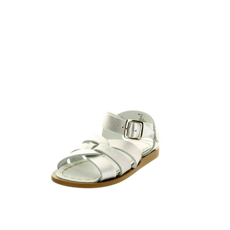 Salt Water Sandals by Hoy Shoe Original Sandal - Silver - Little Kid 13 - 812-SILVER-13