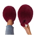 thumbnail image 5 of SBYOJLPB Women's Solid Color Slipper Closed-Toe Warm Comfortable Slippers, 5 of 5