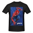 thumbnail image 3 of Spider-Man T-Shirt Col Rond Manches Courtes Mode Athlétique T-Shirt Cadeau pour Hommes Femmes Petit, 3 of 5