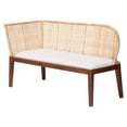 thumbnail image 6 of bali & pari Okinawa 2-Piece Corner Bench Set with Cushion Dining Nook Seating, 6 of 6