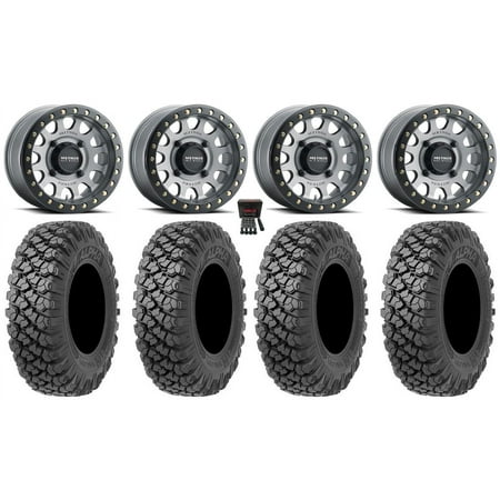 Method 401 Bdlk 15×6 Wheels Ti 32 Alpha Tires Sportsman RZR Ranger
