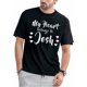 thumbnail image 1 of EWH Love Josh Heart Belongs T-Shirt Tee For Adult, Men, Women, Teen, Teenager, Adolescent,Youth, 1 of 6