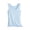 Blue, variant on Tank Tops for Women Crew Neck Sleeveless Basic Solid Color Summer Casual Layering Shirts White M