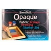 Speedball Art Opaque Fabric Screen Printing Ink Starter Set (Set of 6)