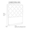 thumbnail image 5 of Cabecera King Size DICASA Ikki Crema, 5 of 5