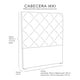 thumbnail image 5 of Cabecera King Size DICASA Ikki Crema, 5 of 5