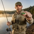 thumbnail image 2 of 3.3cm 3g Frog Lure Topwater Hollow Body Bait for Bass Snakehead Swim Baits for Bass Fishing, 2 of 2