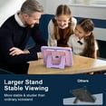 thumbnail image 4 of Case For iPad (A16) 11th 10th Generation 11 inch 10.9 inch (2025/2022) Shockproof Heavy Duty Stand Cover with Built-in Stand & Pencil Holder & Shoulder Strap, 4 of 8