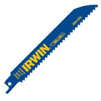 

6pk Irwin 372810 Metal & Wood Cutting Reciprocating Saw Blade 8