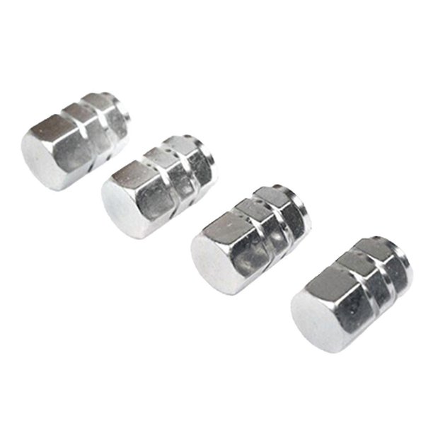 tapones de válvula hexagonales de aluminio antipolvo y anticorrosión para neumáticos de coche s202412247478