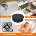 thumbnail image 7 of Uxcell Silicone Snap in Locking Hole Plugs For Kitchen Bulkheads Waterproof Sealing Plugs Black 60.6mm 2, 7 of 7