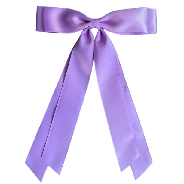 Lazos y pinzas para el pelo de Satin Hair: mini lazos y lazos grandes de cinta gruesa de doble capa para niñas