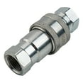 BETOR 1set Hydraulic Coupling Closed Type Carbon Steel Quick Connector