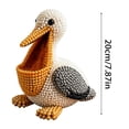 thumbnail image 2 of SIfdSeng My Items Beaded Animal Tissue Cover Decorative Desktop Ornament Storage Holder for Napkins, 2 of 4