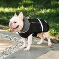 thumbnail image 4 of Topumt Dog Jacket, Winter Coat for Dogs Extra Warm Plush Collar Waterproof Windproof Pet Jacket for Hiking Camping with Zipper Reflective Dog Vest, 4 of 7