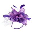 thumbnail image 4 of Fascinator Hat Flower Fascinator Headband Tea Party Hat Prom Banquet Headpiece, 4 of 8
