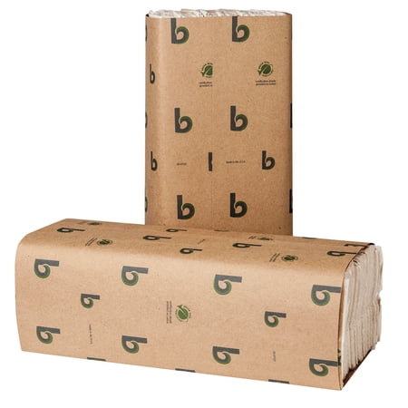 Boardwalk Green C-Fold Natural White Folded Towels, 150 sheets, 16 ct