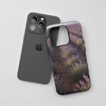 thumbnail image 3 of Lavender Field For All iPhone Series Protective Phone Case Nature Floral Purple Green, 3 of 7