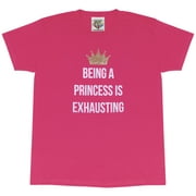 Popgear Girls It´s Exhausting Being A Princess T-Shirt