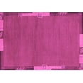 thumbnail image 1 of Ahgly Company Indoor Rectangle Abstract Purple Modern Area Rugs, 5' x 7', 1 of 4