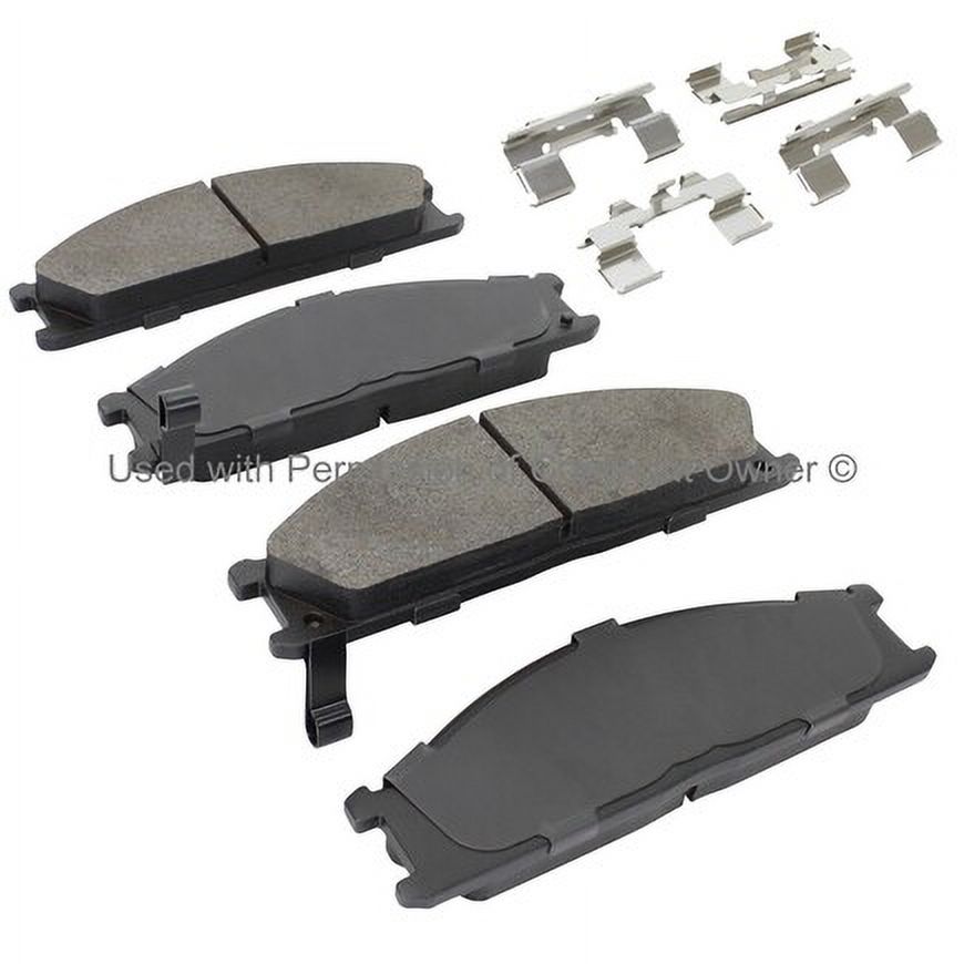 Mpa Electrical 1002-0333M Quality Built Work Force Heavy Duty Brake Pads W/