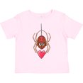 thumbnail image 3 of Inktastic Cute Valentine Spider with Heart Boys or Girls Toddler T-Shirt, 3 of 5