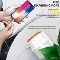 thumbnail image 4 of Linterna LED recargable para camping, solar/USB, portátil, con control remoto, resistente al agua IP45, 2200 mAh, 4 of 4