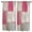 W70 x H115cm x2, variant on Pink Smudge Square Painting Wall Curtain Home Decoration Living Room Short Curtains Window Treatments For Kitchen Bedroom