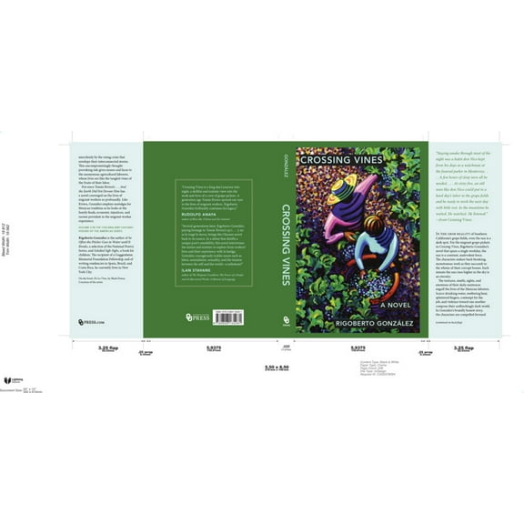 Chicana and Chicano Visions of the Américas Series: Crossing Vines : A Novel (Series #2) (Hardcover)