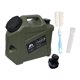 thumbnail image 1 of Contenedor de almacenamiento de agua con grifo, barril de agua de 10 l de grado alimenticio Verde oscuro, 1 of 9